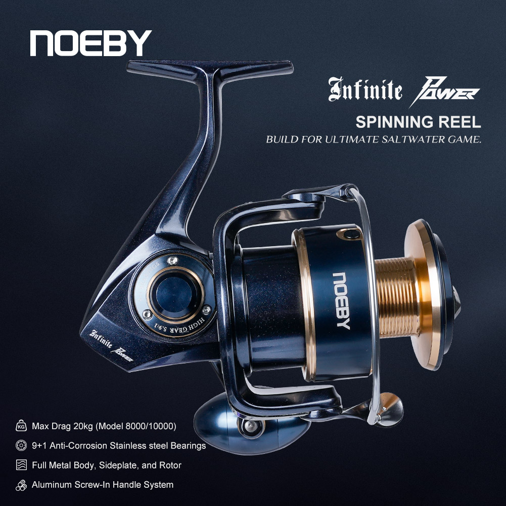 Trolling Reel - รอกตกปลา Noeby Infinite Power Spinning รุ่น