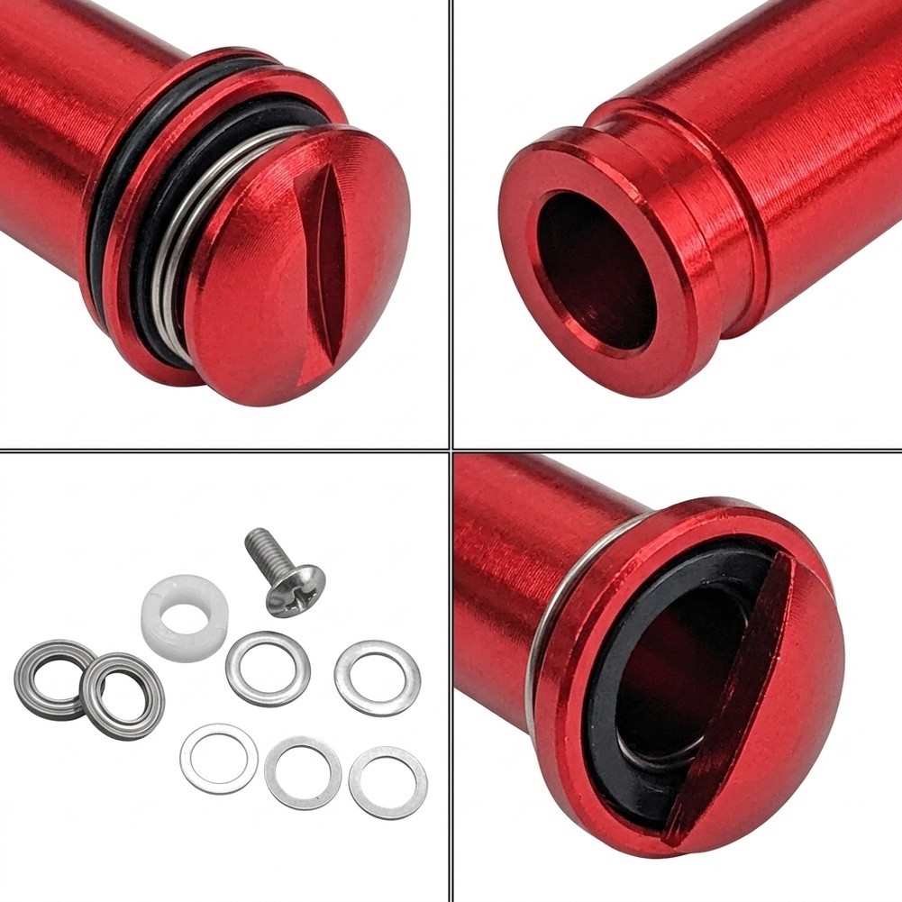 Reel Repair Kit - ชุดบูชสำหรับรอกเบทคาสติ้ง ประกอบด้วยปลอกในโลหะ ปะเก็น ลูกปืน และสกรูยึด สำหรับการบำรุงรักษารอก