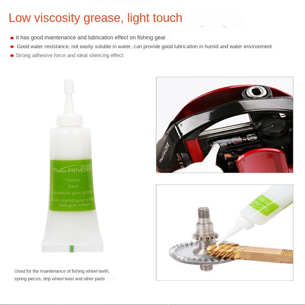 1 ชุด จาระบีสำหรับรอกสปินนิ่ง  - Reel Grease บทวิจารณ์และราคา