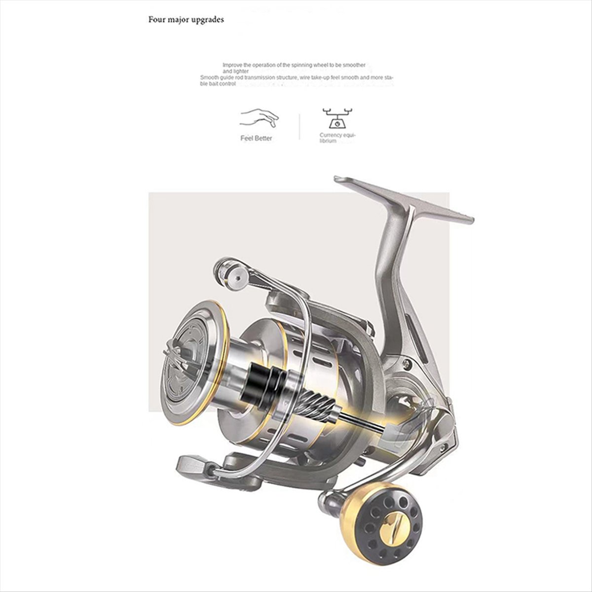 T34C รอกตกปลาแบบใหม่, ด้ามจับซ - Reel Handle บทวิจารณ์และราคา