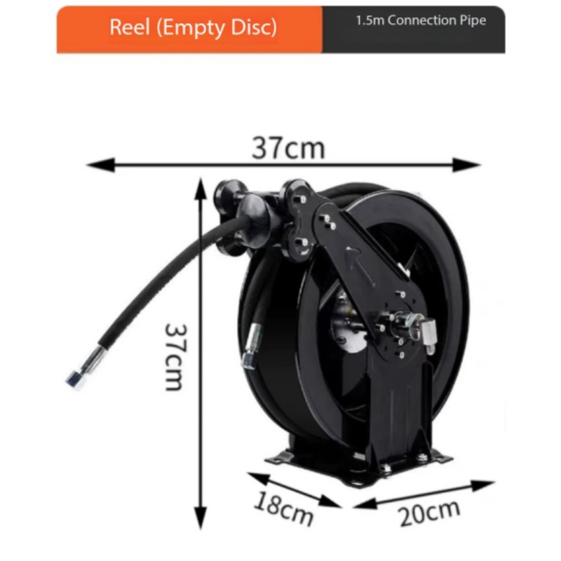 ม้วนสายยางเปล่าพร้อมสายยางน้ำม - Reel Oil บทวิจารณ์และราคา