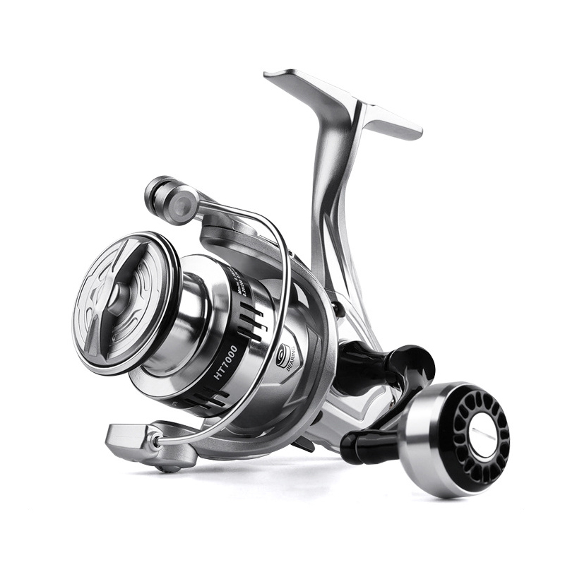 รอกตกปลาสีเงินแบบสปินนิ่ง น้ำห - Trolling Reel บทวิจารณ์และราคา