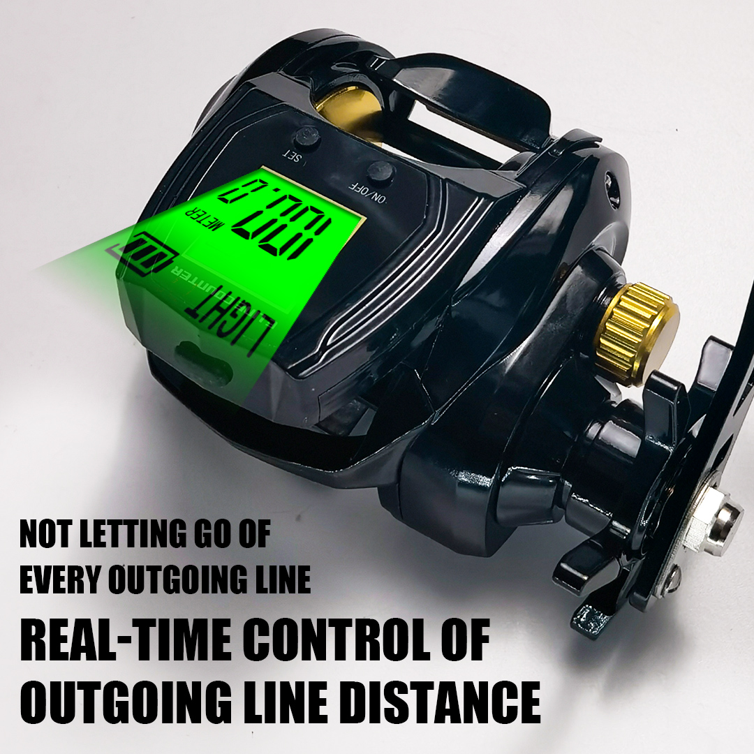 รอกตกปลาแบบดิจิทัล จอแสดงผลขนา - Trolling Reel บทวิจารณ์และราคา