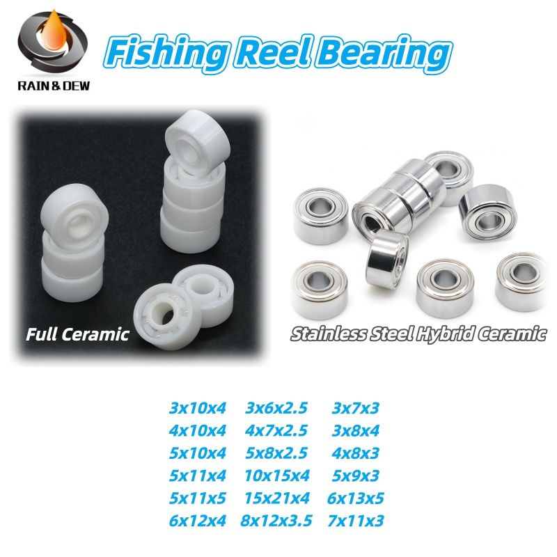 ตลับลูกปืนเซรามิกไฮบริด (1/5/1 - Spinning Reel บทวิจารณ์และราคา